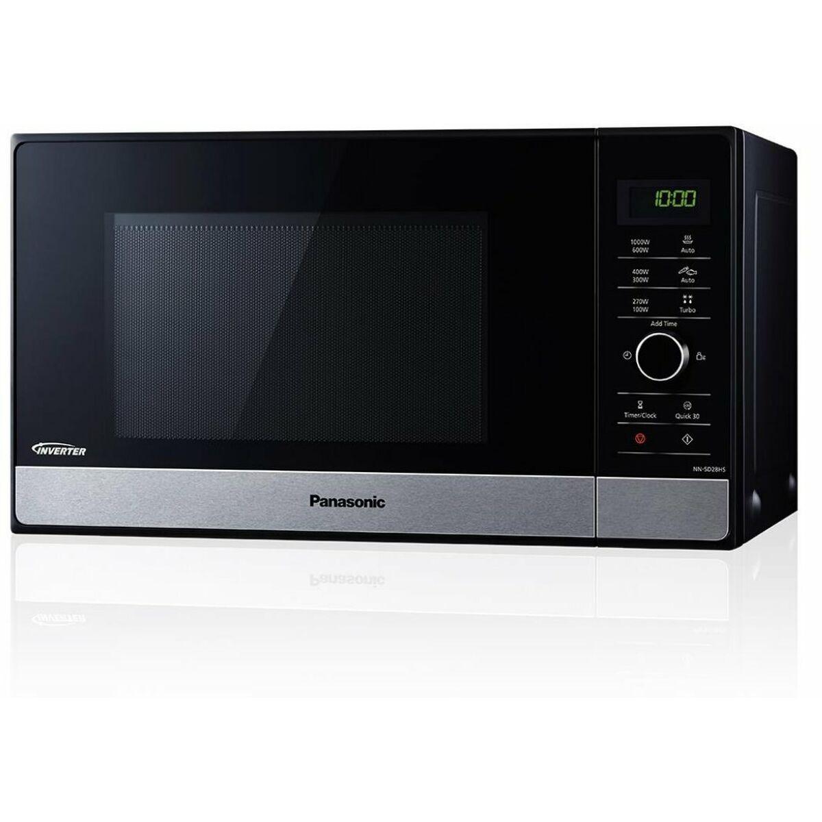 Mikrobølgeovn Panasonic Nnsd28hs Sort 1000 W 23 L