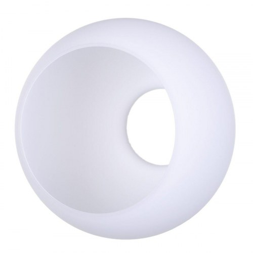 Activejet Irma lampeskærm - hvid glas, 13 × 10 × 9,5 cm
