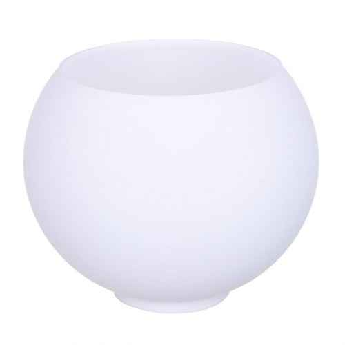 Activejet Irma lampeskærm - hvid glas, 13 × 10 × 9,5 cm