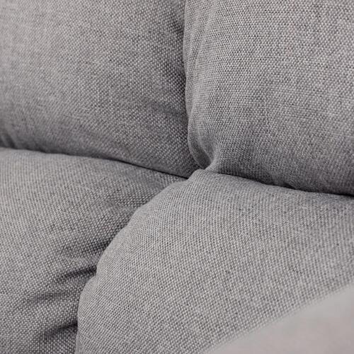 Elias 2+3 pers Sofasæt Lysegrå stof