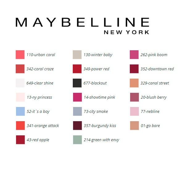 neglelak Color Show Maybelline 341 - orange attack
