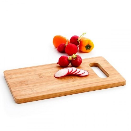 Renova Bamboo skærebræt, brun træ, 35 × 25 × 1 cm