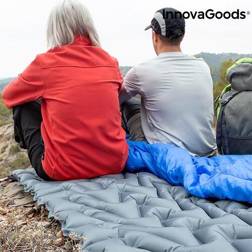 Oppustelig madras og hovedpude Ultralight InnovaGoods