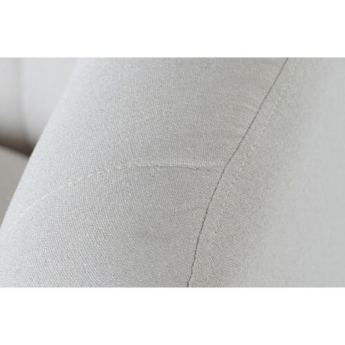 Sofa Sort Greige Skum Træ Metal Fløjl Scandi 129 x 75 x 73 cm