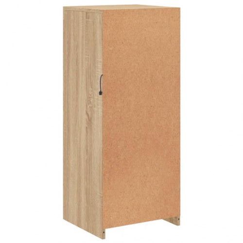 Skænk med LED-lys 41 × 37 × 100 cm - sonoma-eg