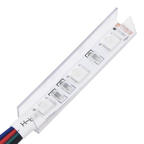 Skænk med LED-lys 60,5 × 37 × 100 cm - hvid