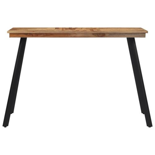 Spisebord 120x62x76 cm massivt teaktræ