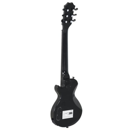 Elektrisk guitar til børn med taske 3/4 30" sort