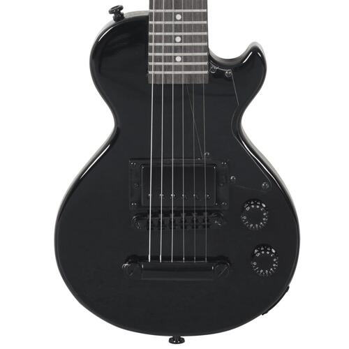 Elektrisk guitar til børn med taske 3/4 30" sort
