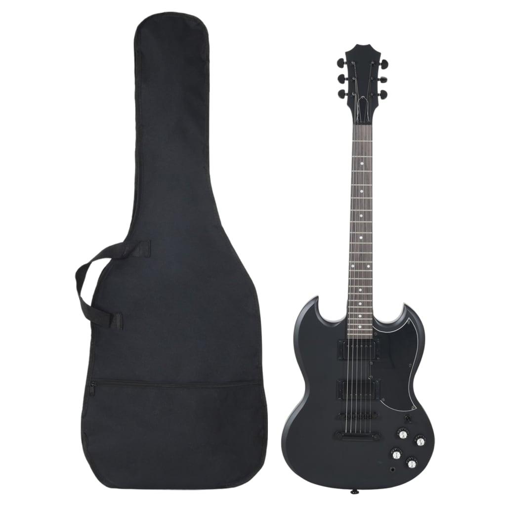 Elektrisk Guitar Til Begyndere Inkl Taske \\ Sort