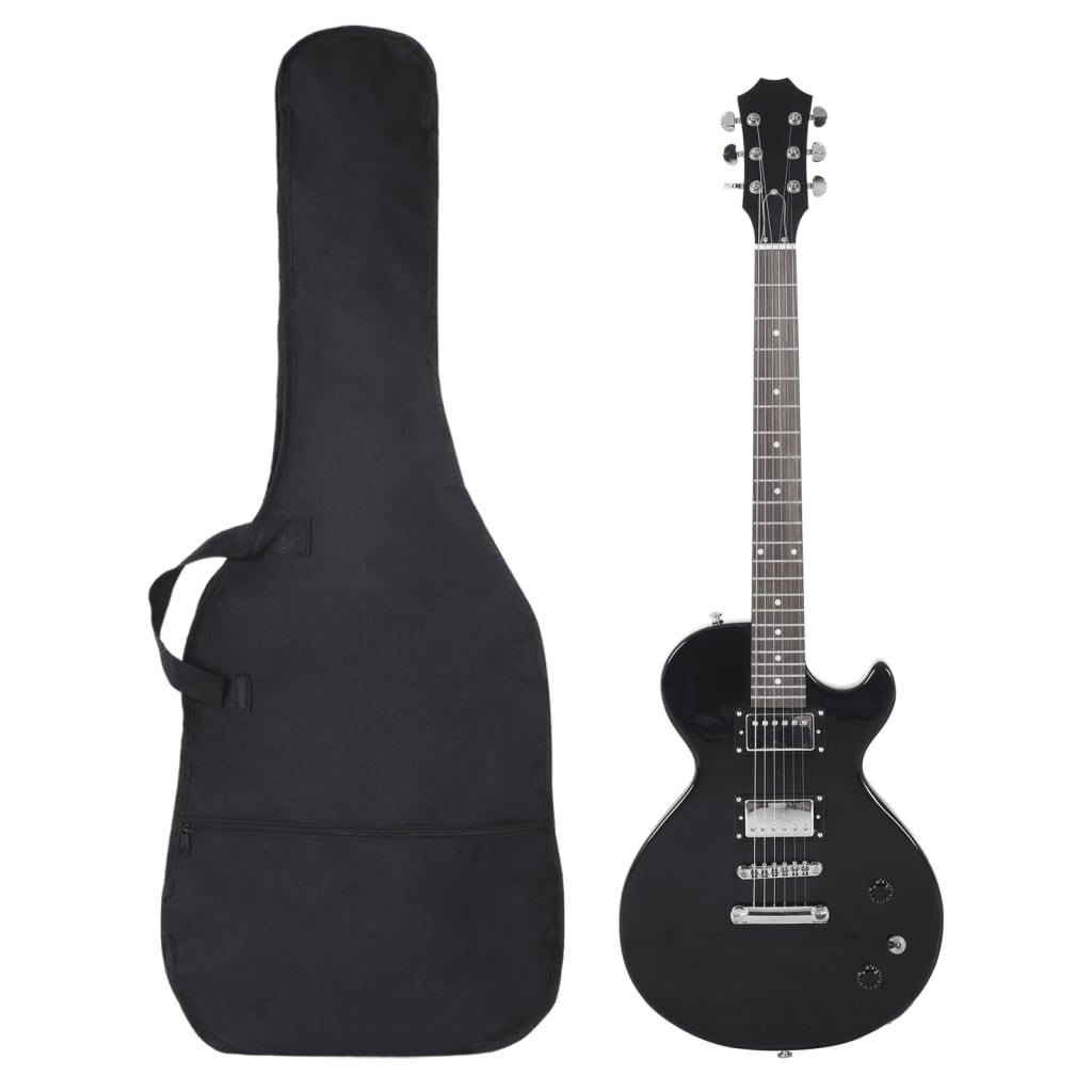 Elektrisk Guitar Til Begyndere Inkl Taske   Sort