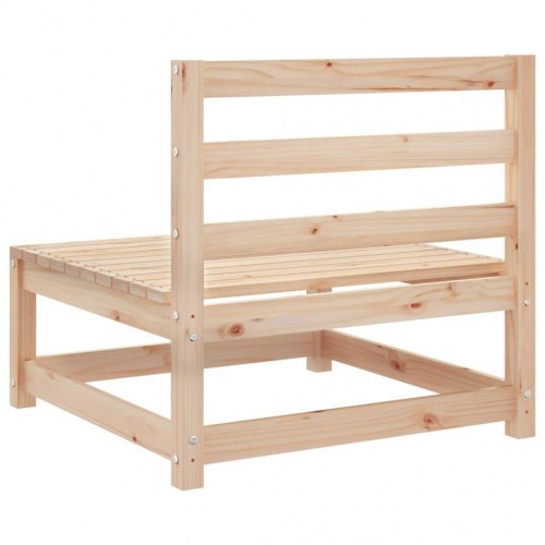 Sofamoduler 2 stk. 70x70x67 cm uden armlæn massivt fyr