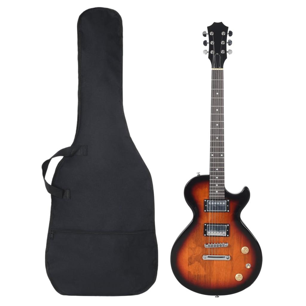 Elektrisk Basguitar Til Begyndere Inkl. Taske 4/4 39  " Brun Sort