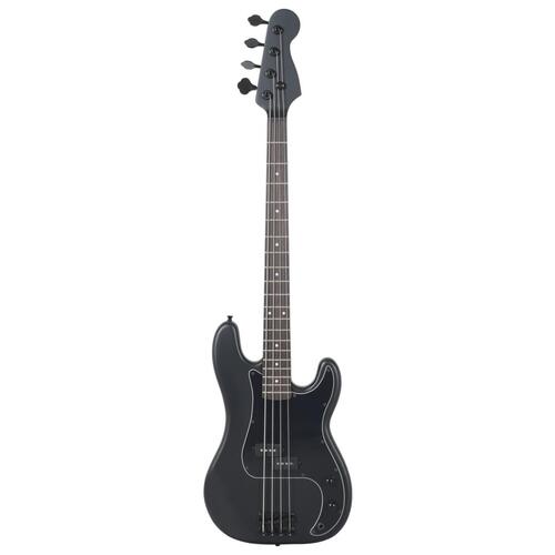 Elektrisk basguitar til begyndere inkl. taske 4/4 46" sort