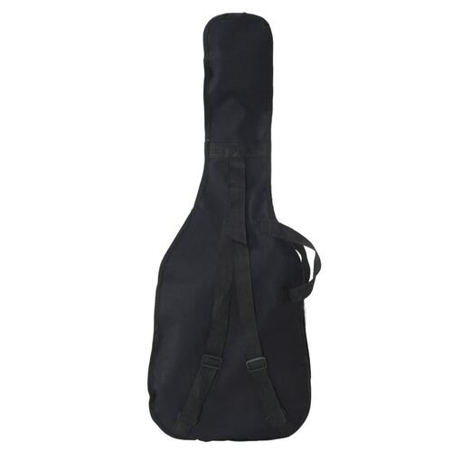 Elektrisk guitar til begyndere inkl. taske 4/4 39" sort