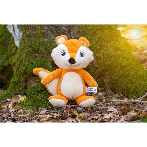 Gloria Dotan hundelegetøj - bamse med lyd, brun (polypropylen/polyester)
