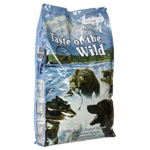 Taste of the Wild Pacific Stream hundefoder - voksen, fisk/smagsvariant laks, 12,2 kg