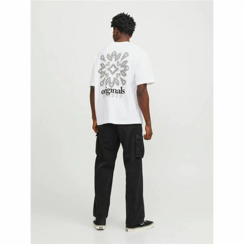 Jack & Jones kortærmet T-shirt - bari Back, hvid, mænd (XL)