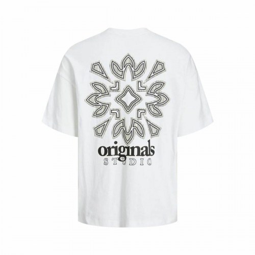Jack & Jones kortærmet T-shirt - bari Back, hvid, mænd (XL)