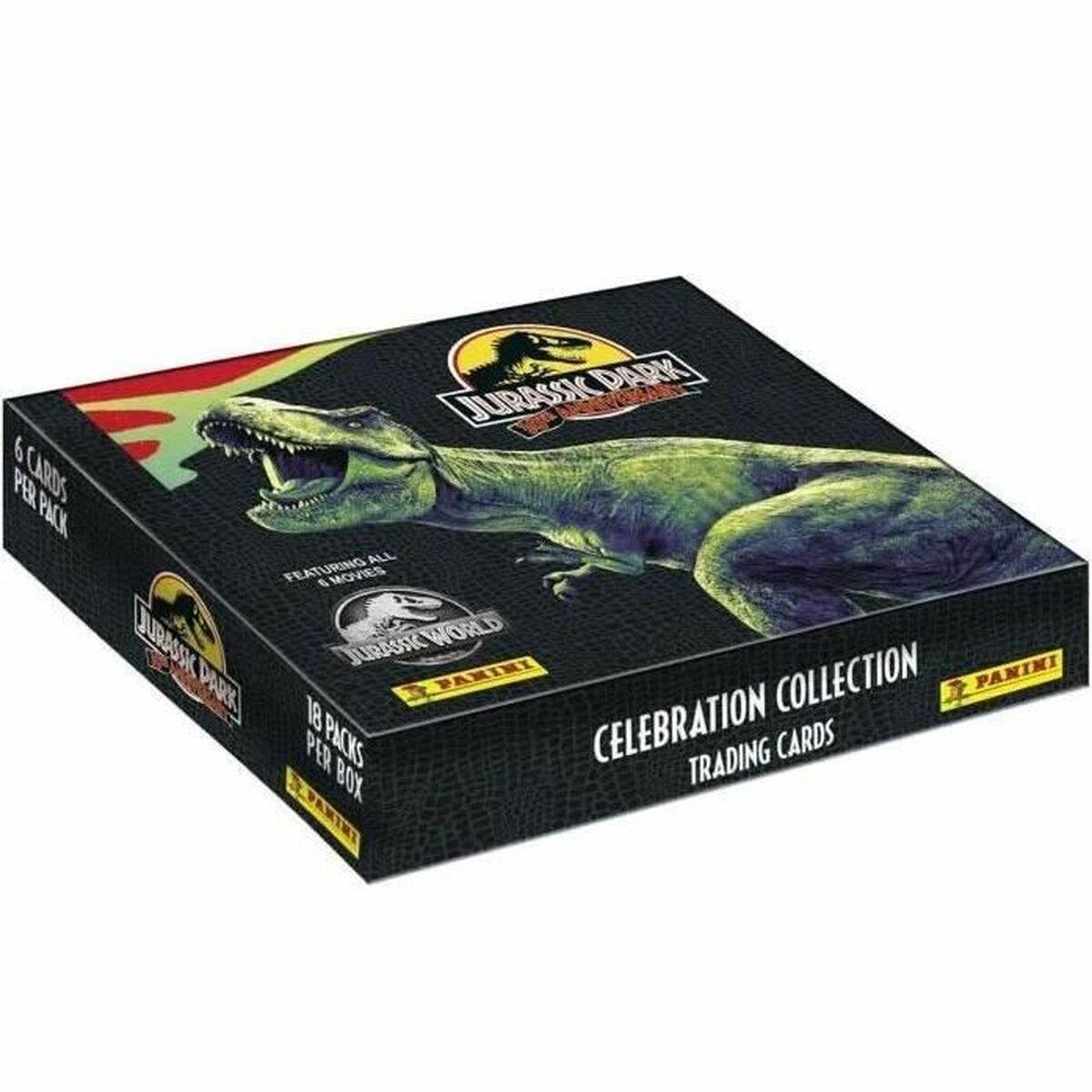 Pakke Med Spillekort Panini Jurassic Parc Movie 30th Anniversary