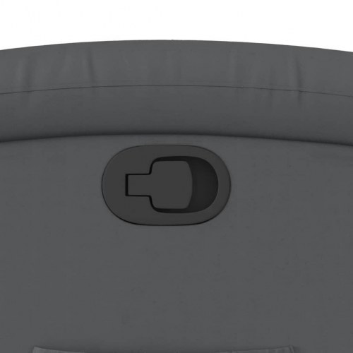 Løftestol kunstlæder grå