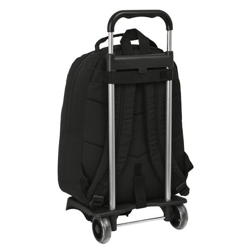 Skolerygsæk med Hjul BlackFit8 Zone Sort 32 x 42 x 15 cm