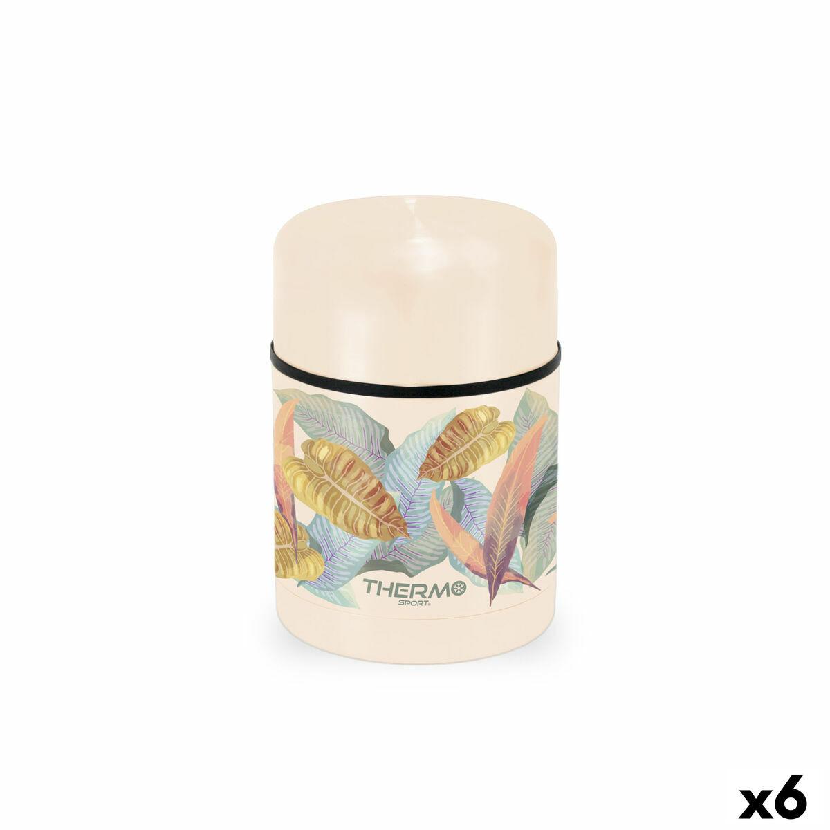 Termokande Thermosport Ark Beige 600 Ml 6 Enheder