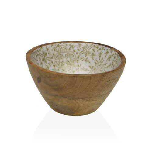 Skål Versa Bambus Porcelæn Mangotræ 13 x 7 x 13 cm