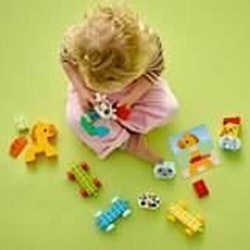 Lego DUPLO Animal Train - 19 dele, multifarvet playset