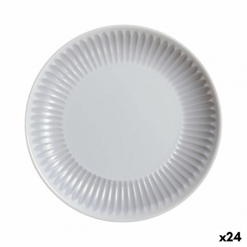 Luminarc Cottage desserttallerken, grå glas, 19 cm - 24 stk.