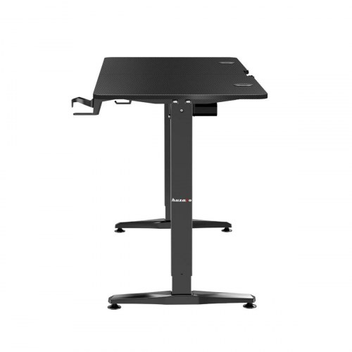Huzaro HZ-Hero 8.5 skrivebord - sort, 140 x 60 cm, justerbar højde
