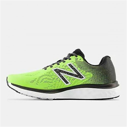 Løbesko til voksne New Balance Foam 680v7 Mænd Limegrøn - 44