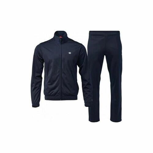 Træningsdragt til voksne Champion Tracksuit Blå Mænd S