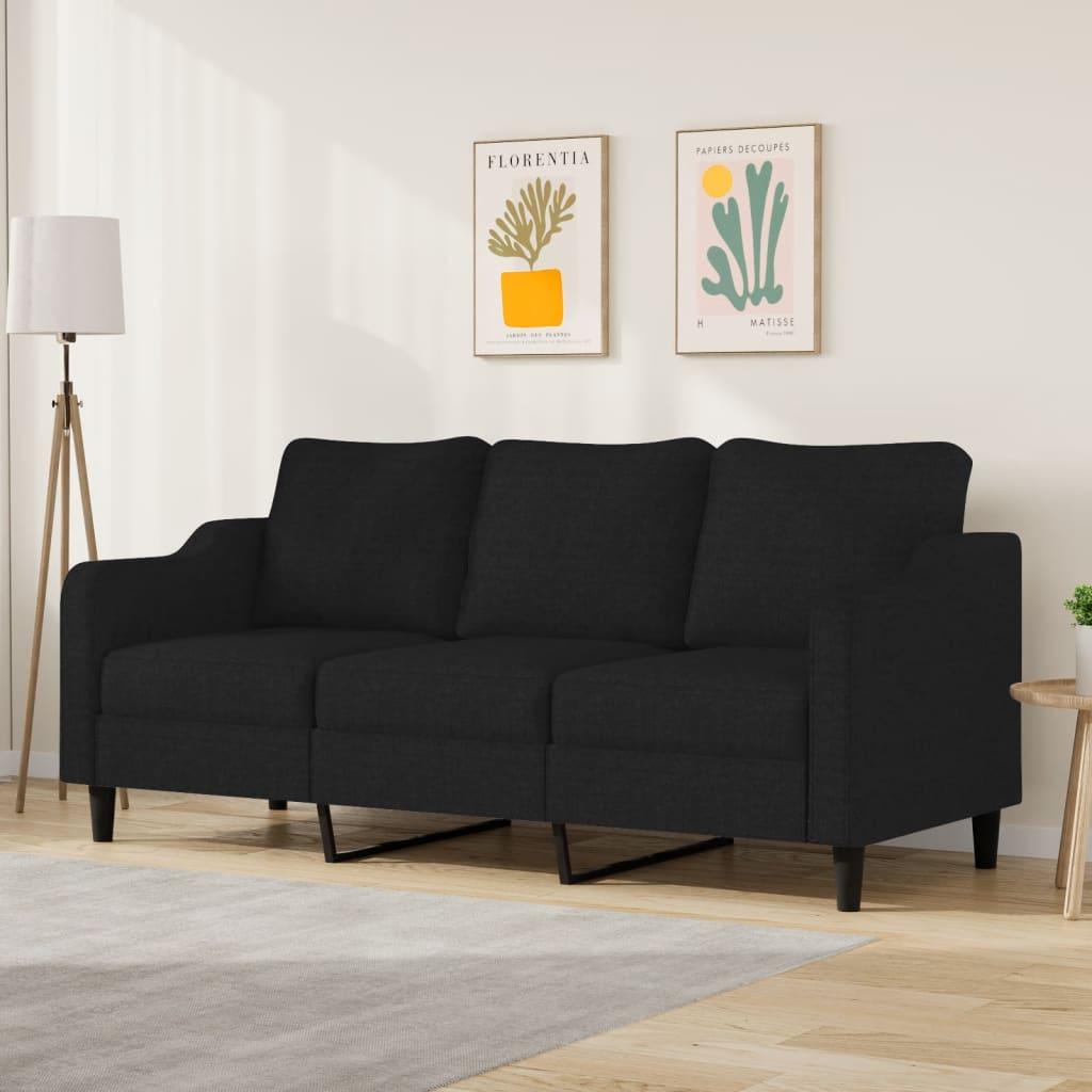 Personers Sofa 180 Stof Sort