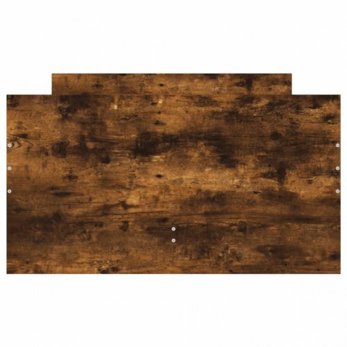 Sengeramme med 2 skuffer 100 x 200 cm - røget egetræsfarve