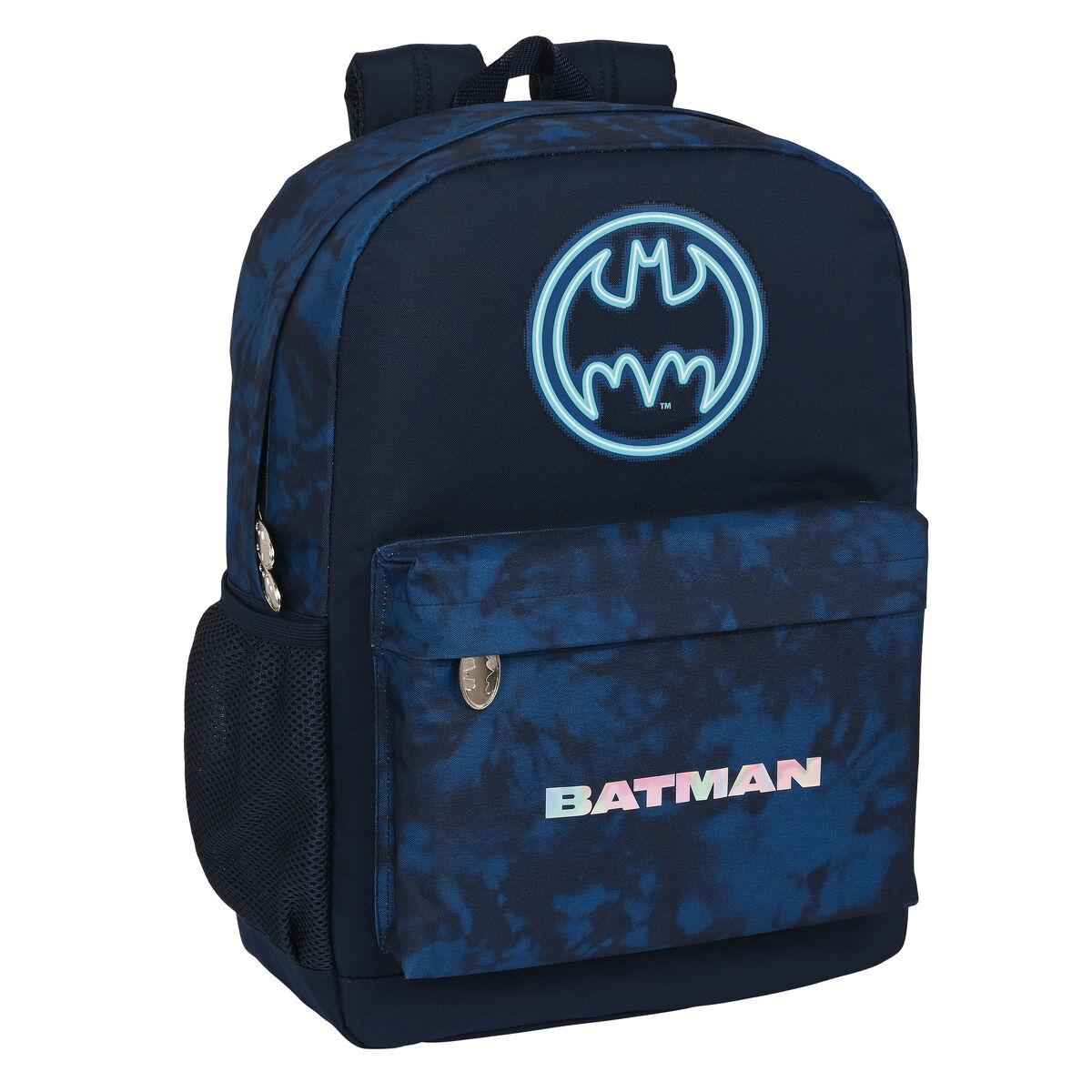 Skoletaske Batman Legendary Marineblå