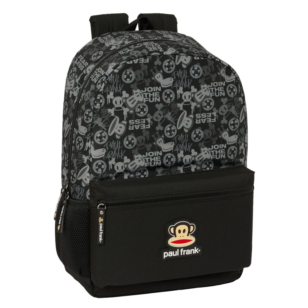Skoletaske Paul Frank Join The Fun Sort 30 X 46 X 14 Cm