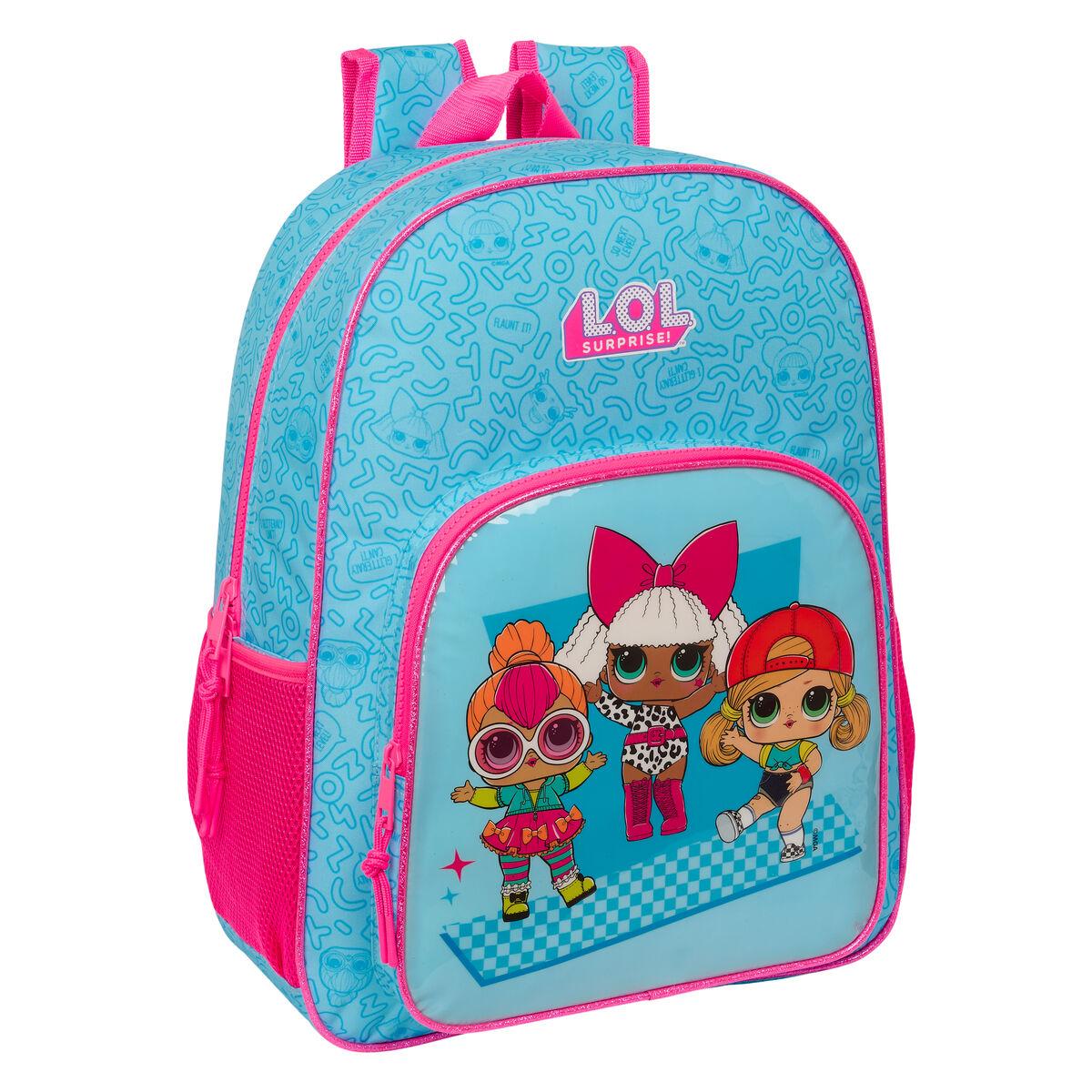Skoletaske Lol Surprise! Divas Blå 33 X 42 X 14 Cm