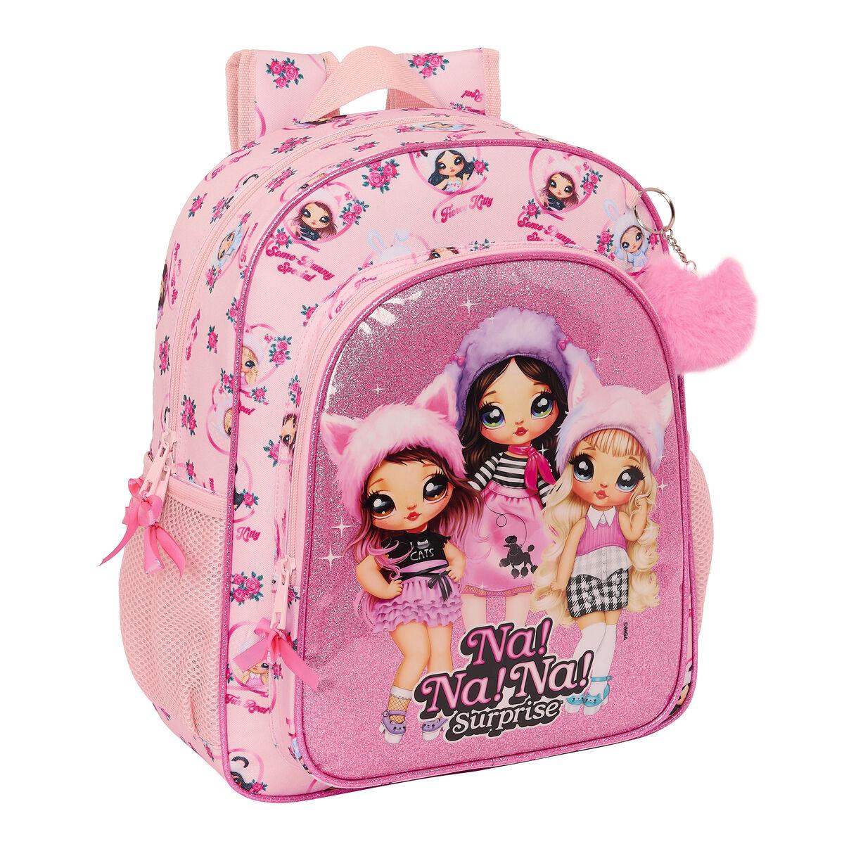 Na!Na!Na! Surprise skoletaske Fabulous Pink 32 × 38 × 12 cm