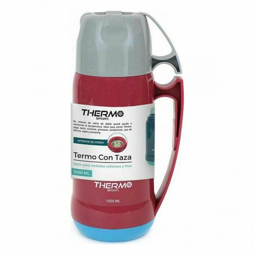 ThermoSport rejse-termokolbe 1 l - pakke med 12