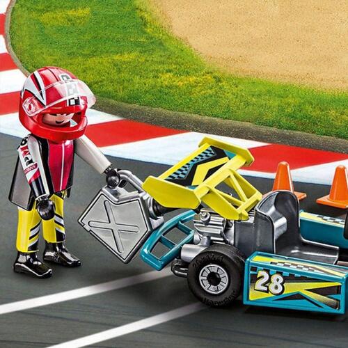 Playset City Action Go Kart Playmobil (29 stk)