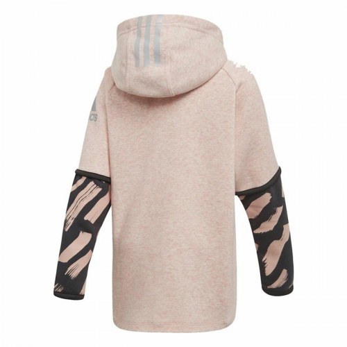 Adidas Cover Up jakke til piger - lyserød (4-5 år)