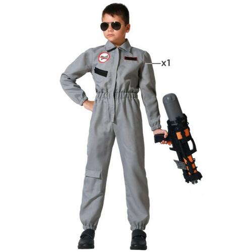 Kostume til børn Exterminator - grå heldragt (10-12 år)