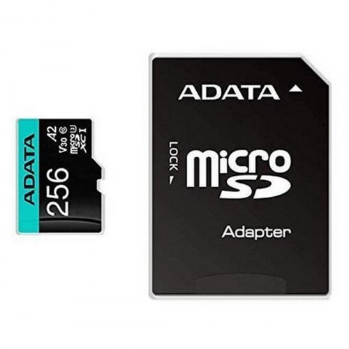 MicroSD-kort Adata 256 GB UHS-I U3 V30 A2 med SD-adapter