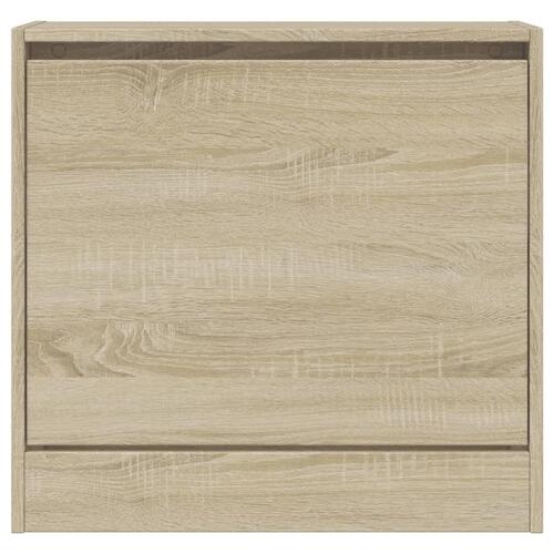 Skoreol 60x21x57 cm konstrueret træ sonoma-eg