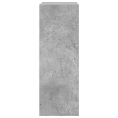 Skoreol 60x34x96,5 cm konstrueret træ betongrå