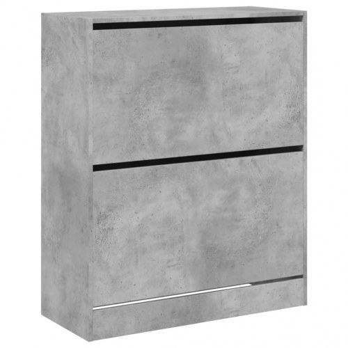 Skoreol 80x34x96,5 cm konstrueret træ betongrå