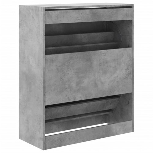 Skoreol 80x34x96,5 cm konstrueret træ betongrå