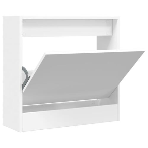 Skoreol 60x21x57 cm konstrueret træ hvid