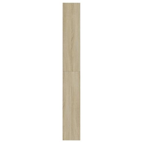 Skoreol 60x21x163,5 cm konstrueret træ sonoma-eg